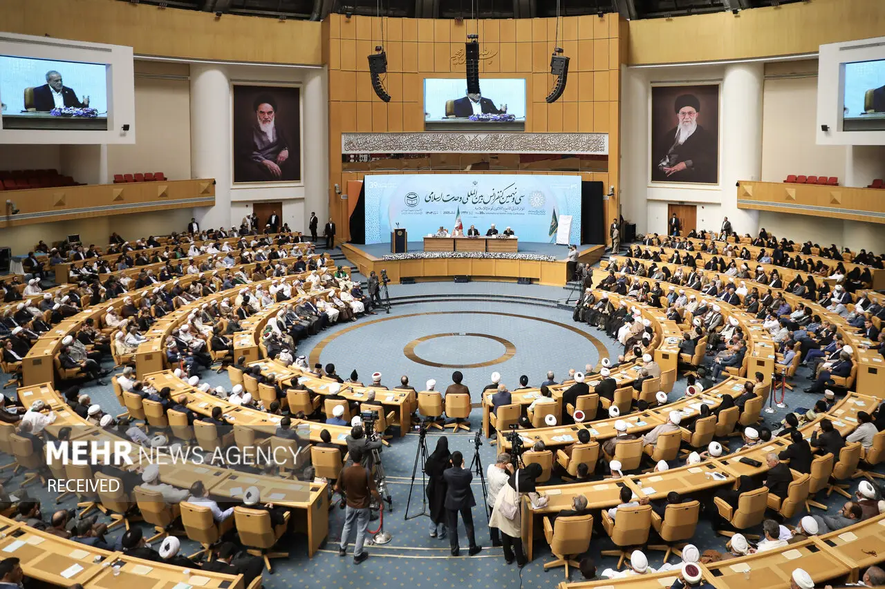 آغاز چهلمین کنفرانس وحدت اسلامی؛ سخنان مهم دبیرکل درباره "جنگ رمضان" و شهادت رهبر